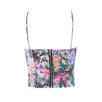 Summer Women Clothing Retro Oil Painting Sexy Strap Tube