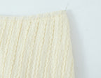 Apricot Lace Skirt Women Summer Korean Slimming Sense of