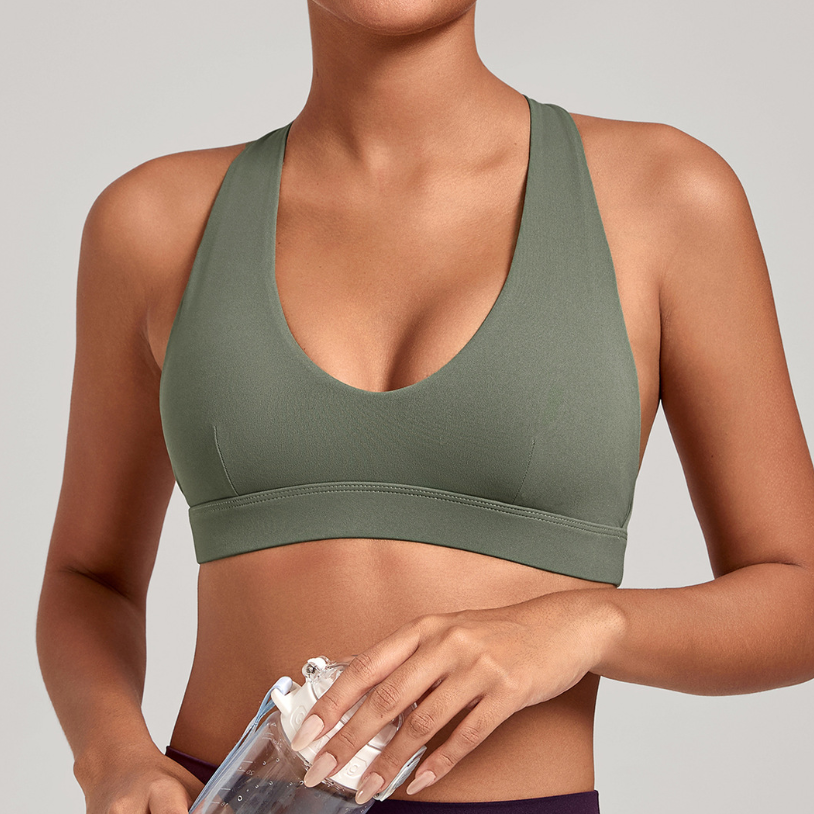 Gathered Halter Bra Lingerie