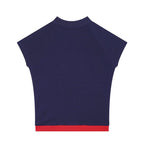 Summer Sweet Cool All Matching SL Contrast Color Stand-up