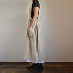 Women's Cotton Loose A-Line Maxi Dress