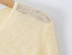 Women Summer Sun Protection V neck Long Sleeves Short