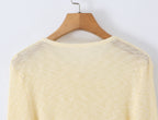 Women Summer Sun Protection V neck Long Sleeves Short