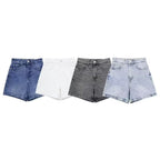 Women Summer Washed Cotton Straight Loose Slimming All