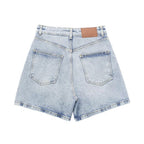 Women Summer Washed Cotton Straight Loose Slimming All