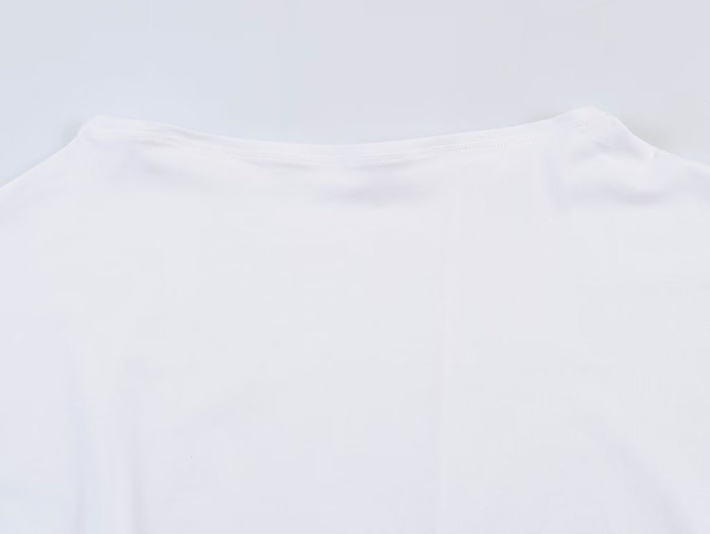 Women Clothing Summer Asym Waist Tight Design off Shoulder