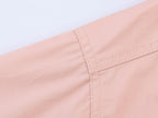 Women Clothing Summer Solid Color All Matching Stand Collar