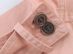 Women Clothing Summer Solid Color All Matching Stand Collar
