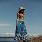 Tube Top One-piece Swimwear