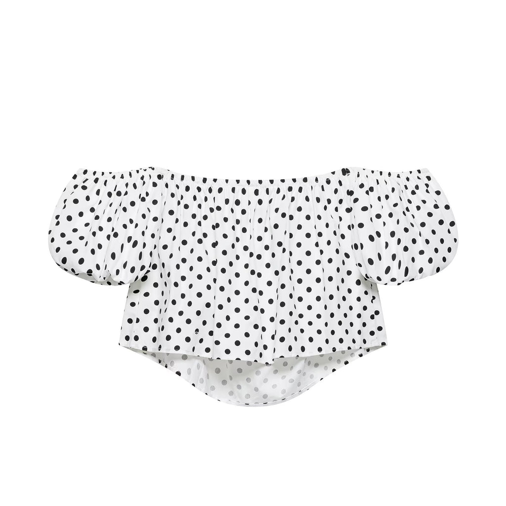 Women Clothing Summer Romantic Puff Sleeve off Shoulder