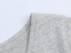 Summer Split Short Top Pantskirt Set