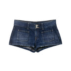 Women Clothing Summer Retro Sexy Double Buckle Casual Denim