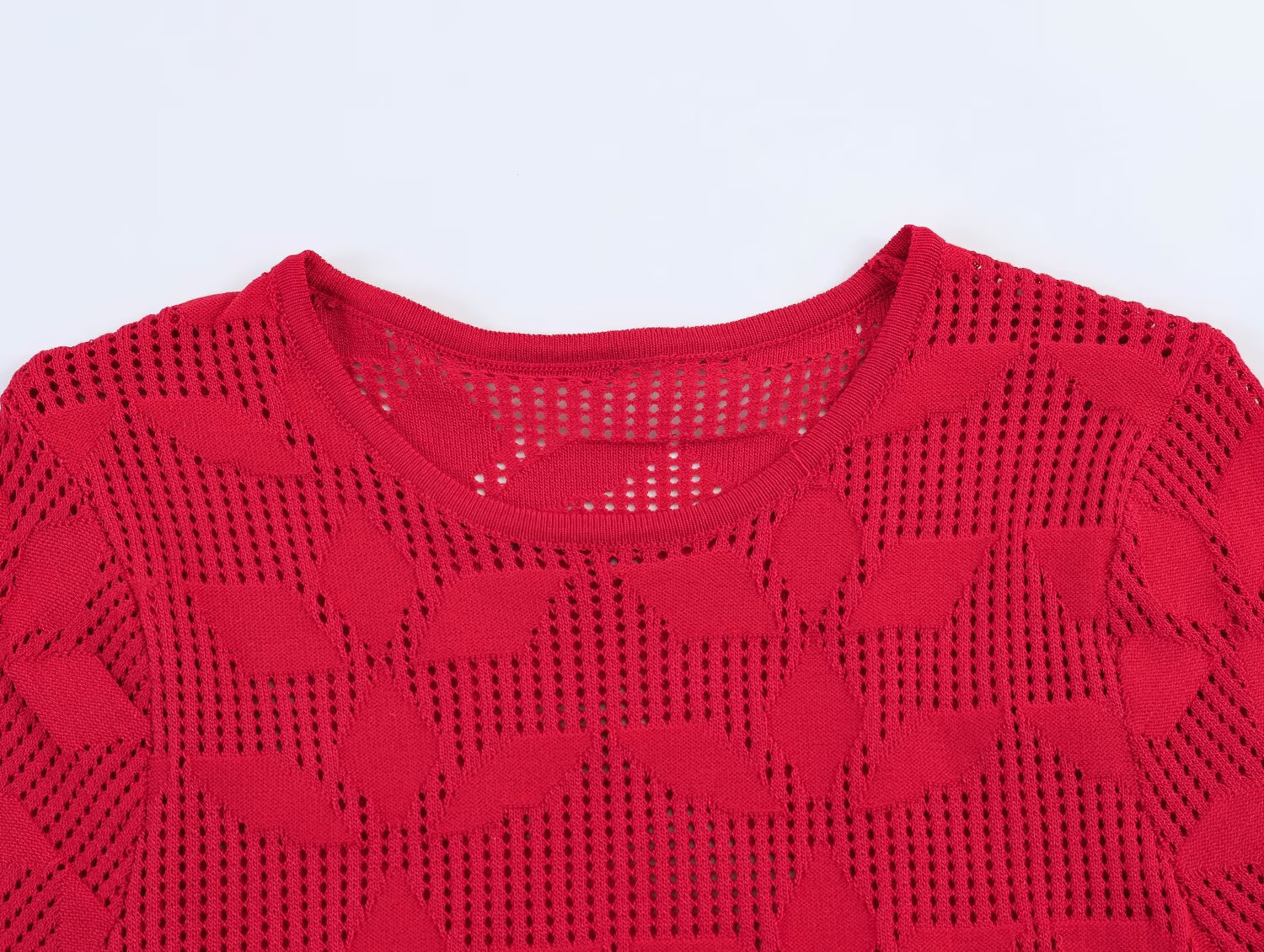 Women Summer Short Sleeved V neck Top