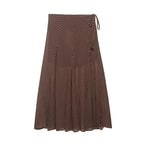 Women Clothing Spring Fashionable Elegant Polka Dot Midi