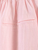 Women Clothing Summer Casual Linen Pocket Shirt Linen