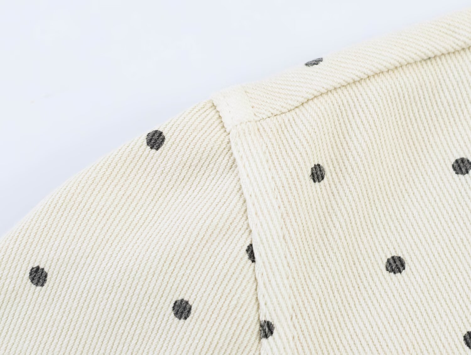 Women Clothing Summer Street Casual Polka Dot Cinched Coat