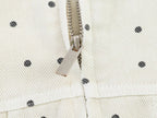 Women Clothing Summer Street Casual Polka Dot Cinched Coat