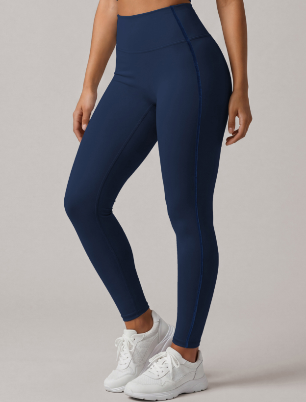 Sports Workout Ankle Length Pants Summer Hip Lifting High Waist Yoga Pants Outdoor Running Sports Peach Tights