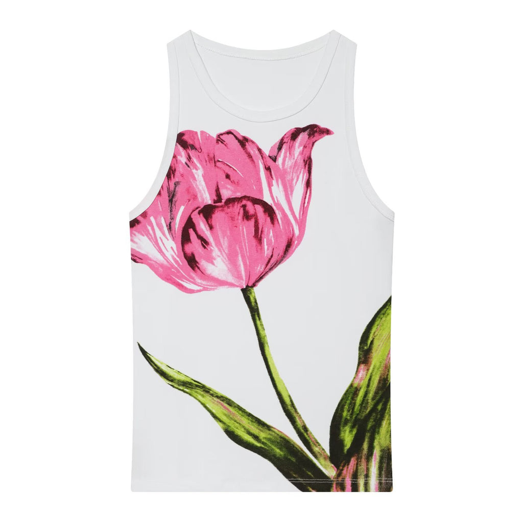 Women Clothing Summer SL Crew Neck Casual Floral Print T