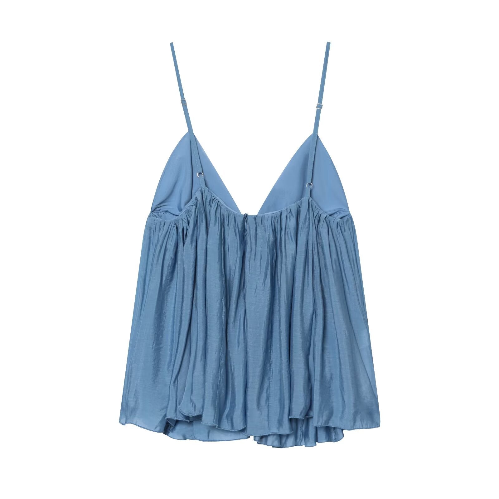 Women Clothing Summer Sexy All Match V neck Vertical Strap