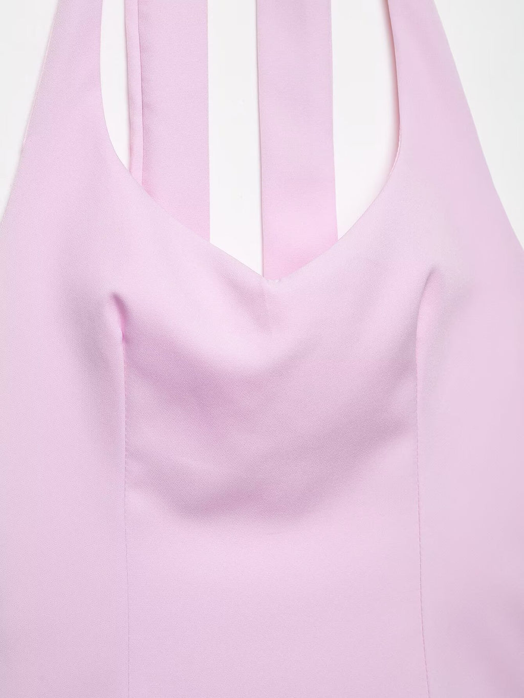 Women Clothing Women Bow Hanging Collar Backless Top Small