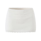 White skirt