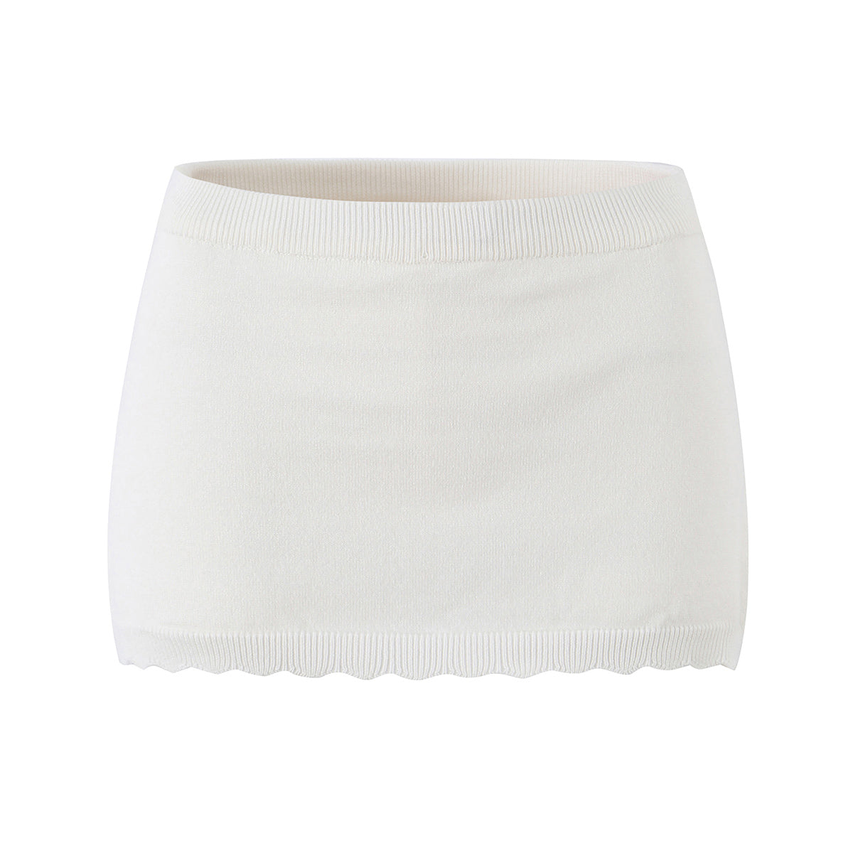 White skirt