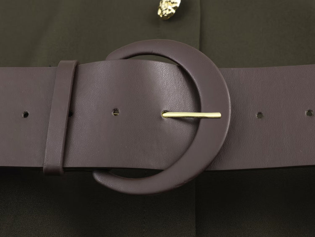 Women's Clothing Belt Dress