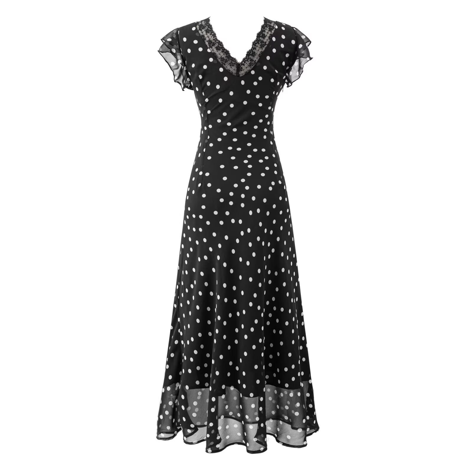 Women's Lace Floral Dress