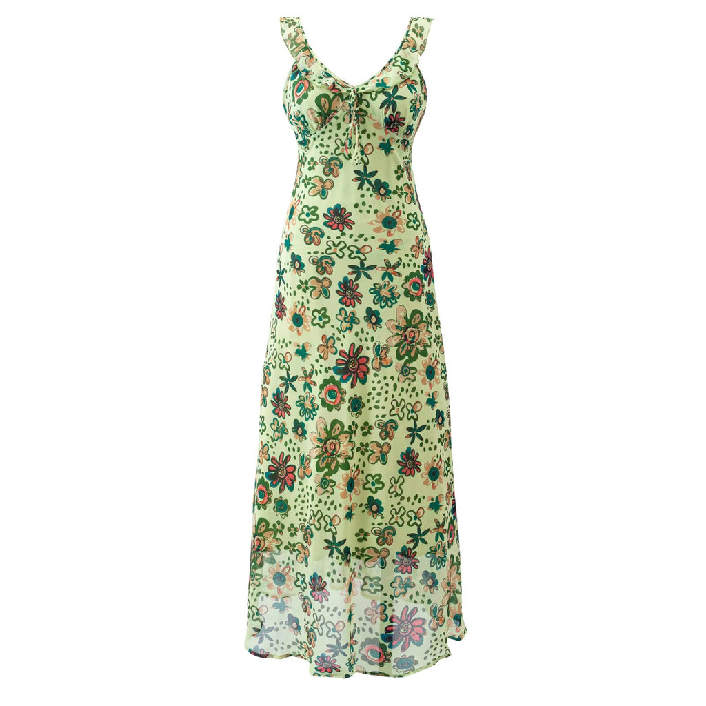 Women's Ruffled Summer Dress