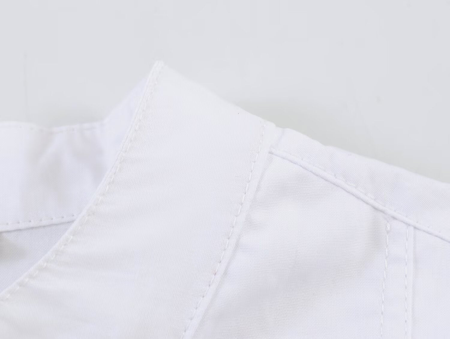 Women Clothing Summer Stand Collar Front Short Back Long