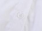 Women Clothing Summer Stand Collar Front Short Back Long