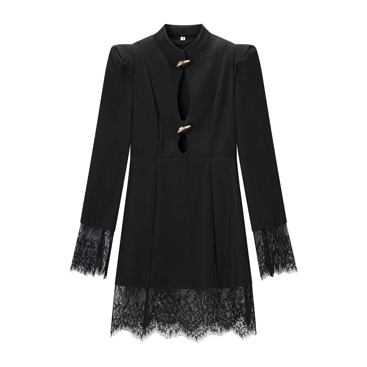 Women's Lace Long Sleeve Dress