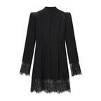 Women's Lace Long Sleeve Dress