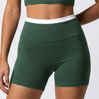 Summer Pilates Yoga Shorts Women High Waist Tight Slim Fitted Waist Sports Shorts Running Training Workout Pants