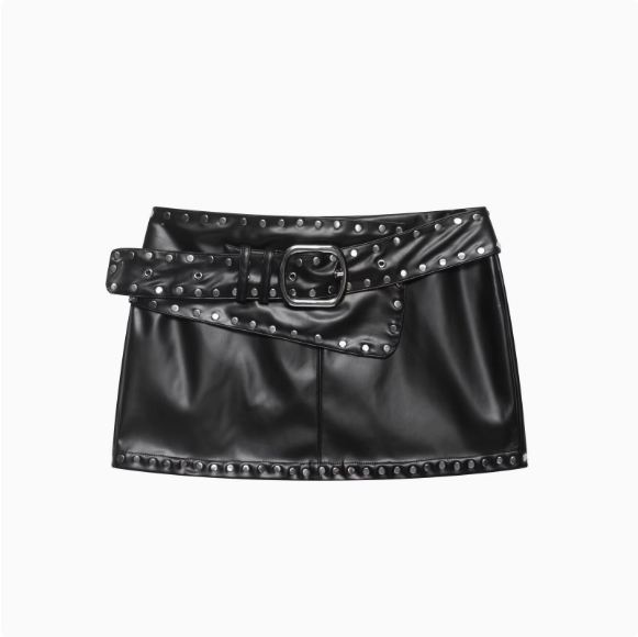 Black overskirt