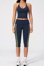 Yoga Wear Sports Outdoor Two Piece Sets Slim Fitting Back Shaping Shockproof Yoga Women