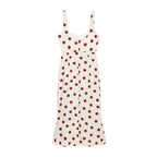 Women's Polka Dot Sleeveless Dress