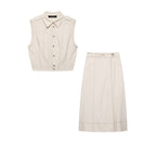 Women's Midi Sleeveless Dress