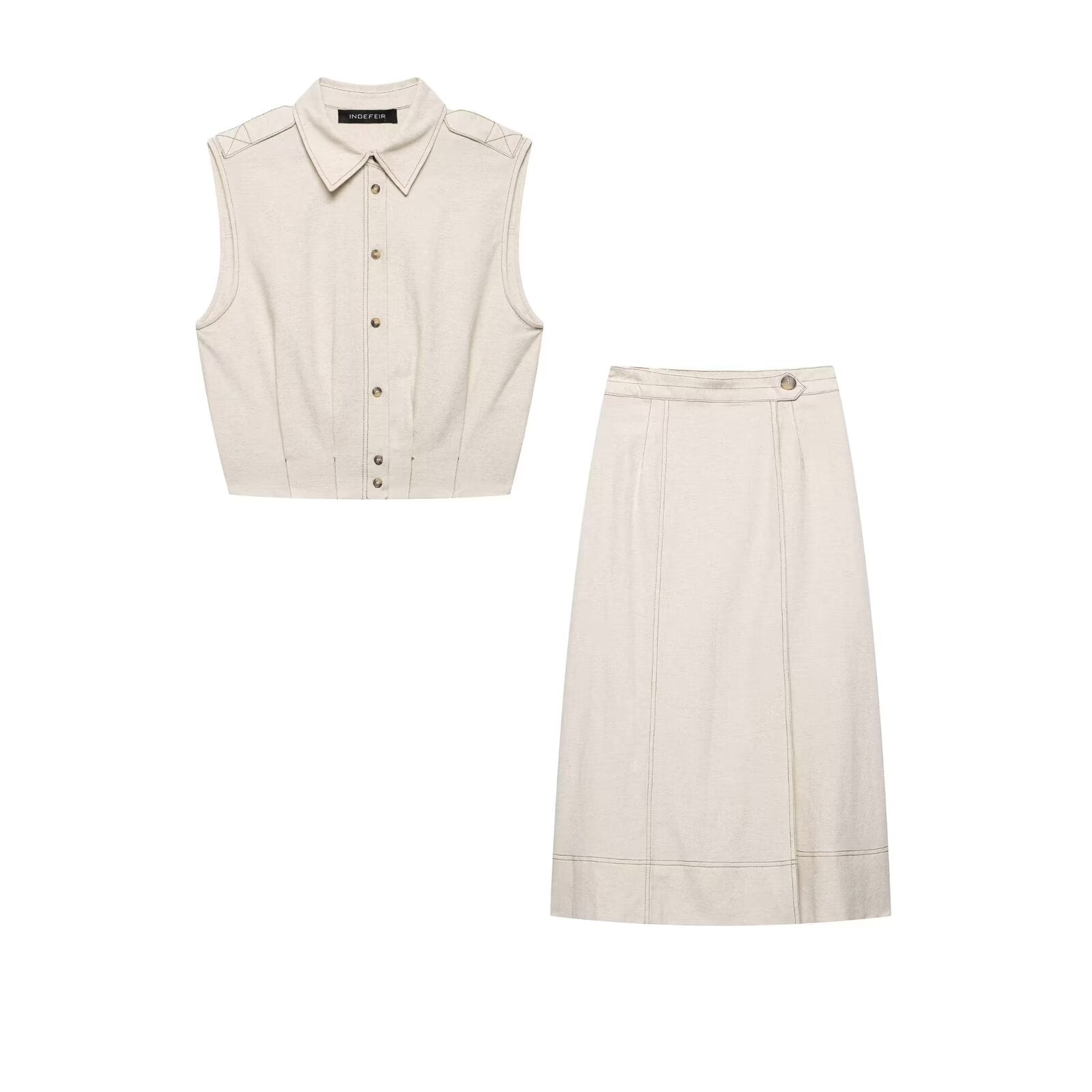 Women's Midi Sleeveless Dress
