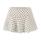polka dot skirt