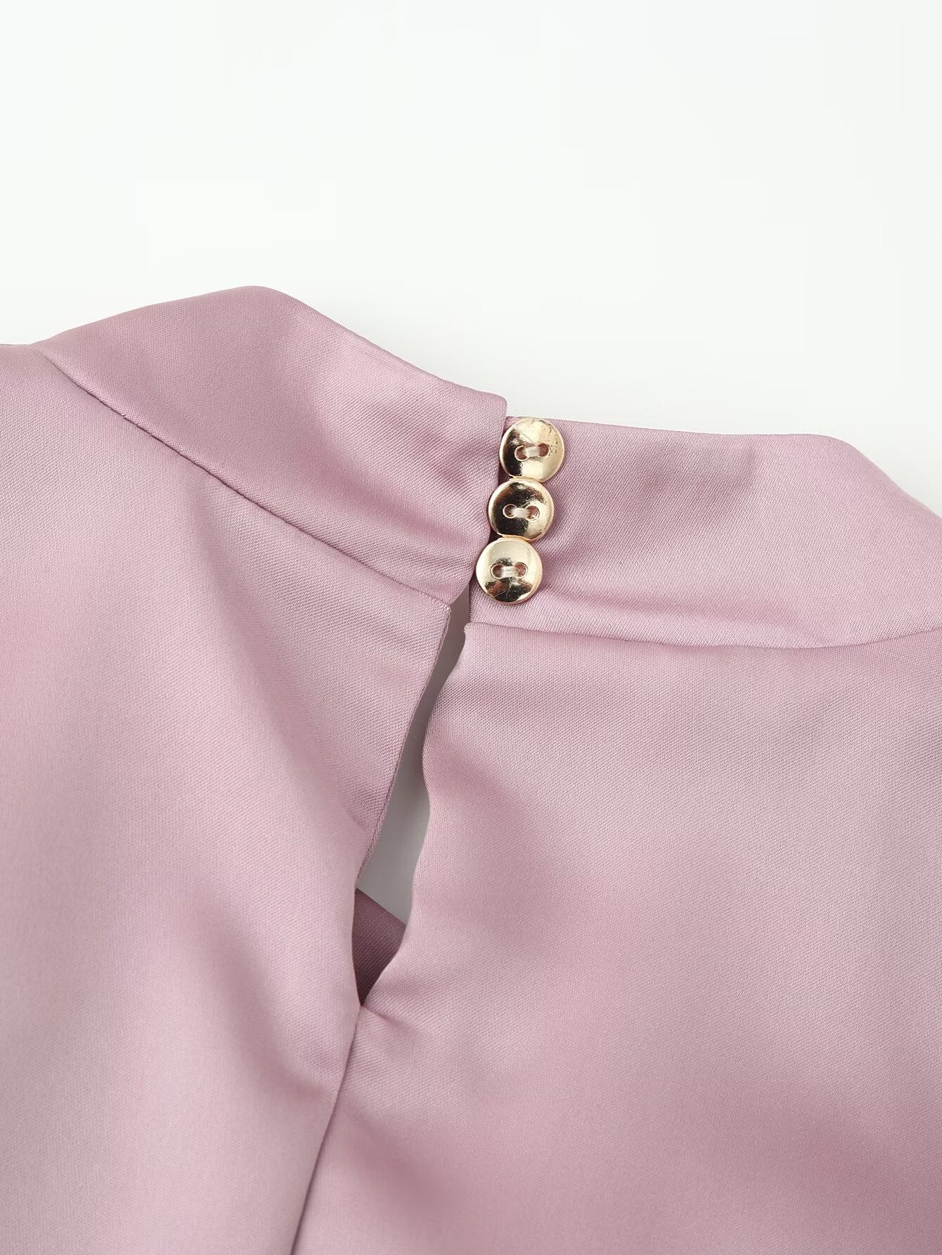 Women Elegant Solid Summer Silk Satin Skirt Sets