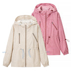 Women Everyday Lace up Waist Controlled Slimming Hooded