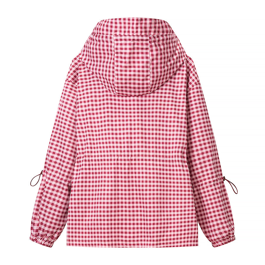 Women Everyday Lace up Waist Controlled Slimming Hooded