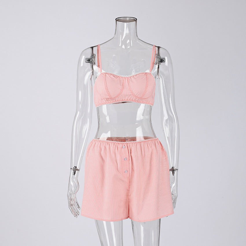 Tops Narrow Pajamas Lingerie