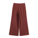 Women Clothing Summer Loose Casual Wrapping Towel Bow Pants