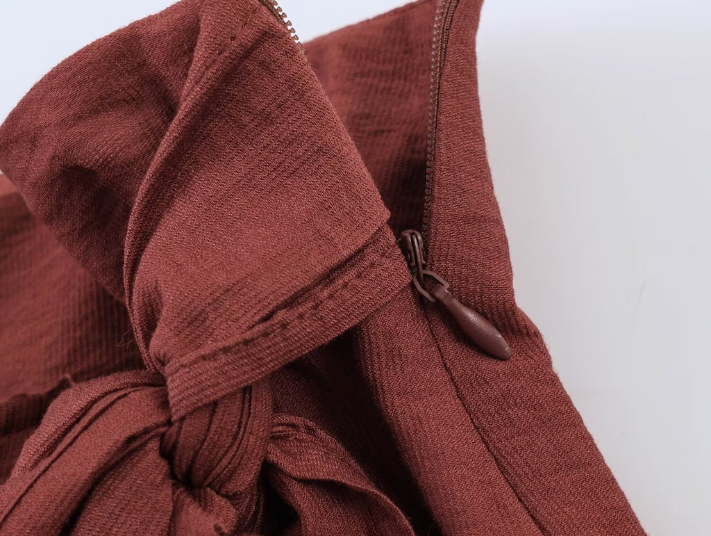 Women Clothing Summer Loose Casual Wrapping Towel Bow Pants