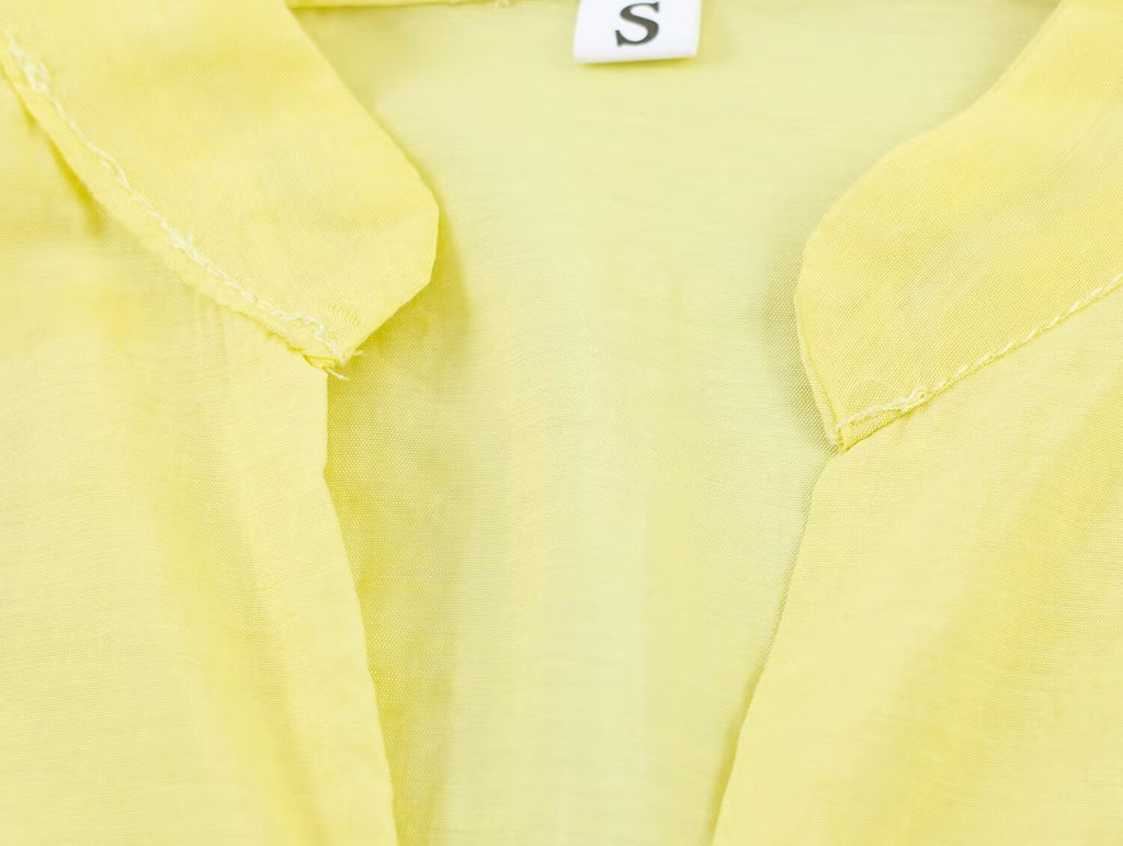Women Clothing Summer Stand Collar Bends Hitches Ornament