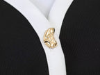 Slim Fit Contrast Colors Decorated Row Button Sling Top