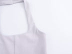 Women Clothing Elegant Double Sided Cloth Top